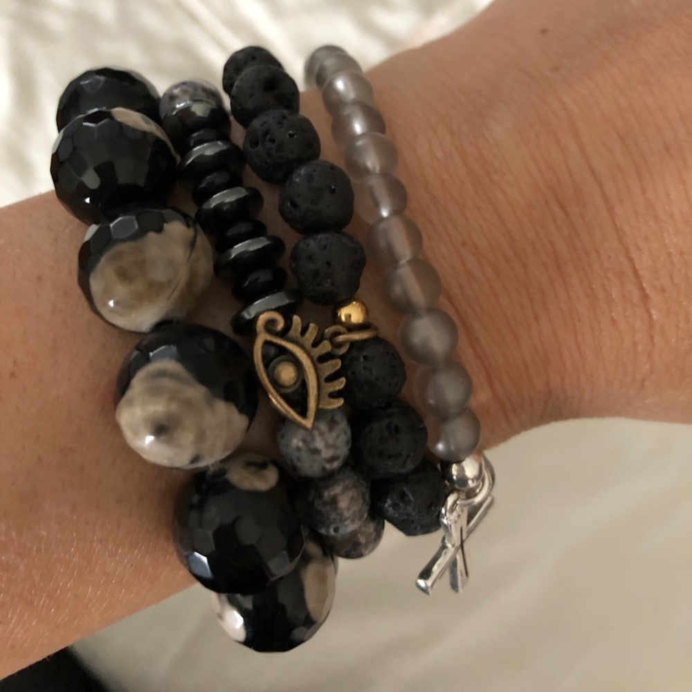Handmade stretch bracelets